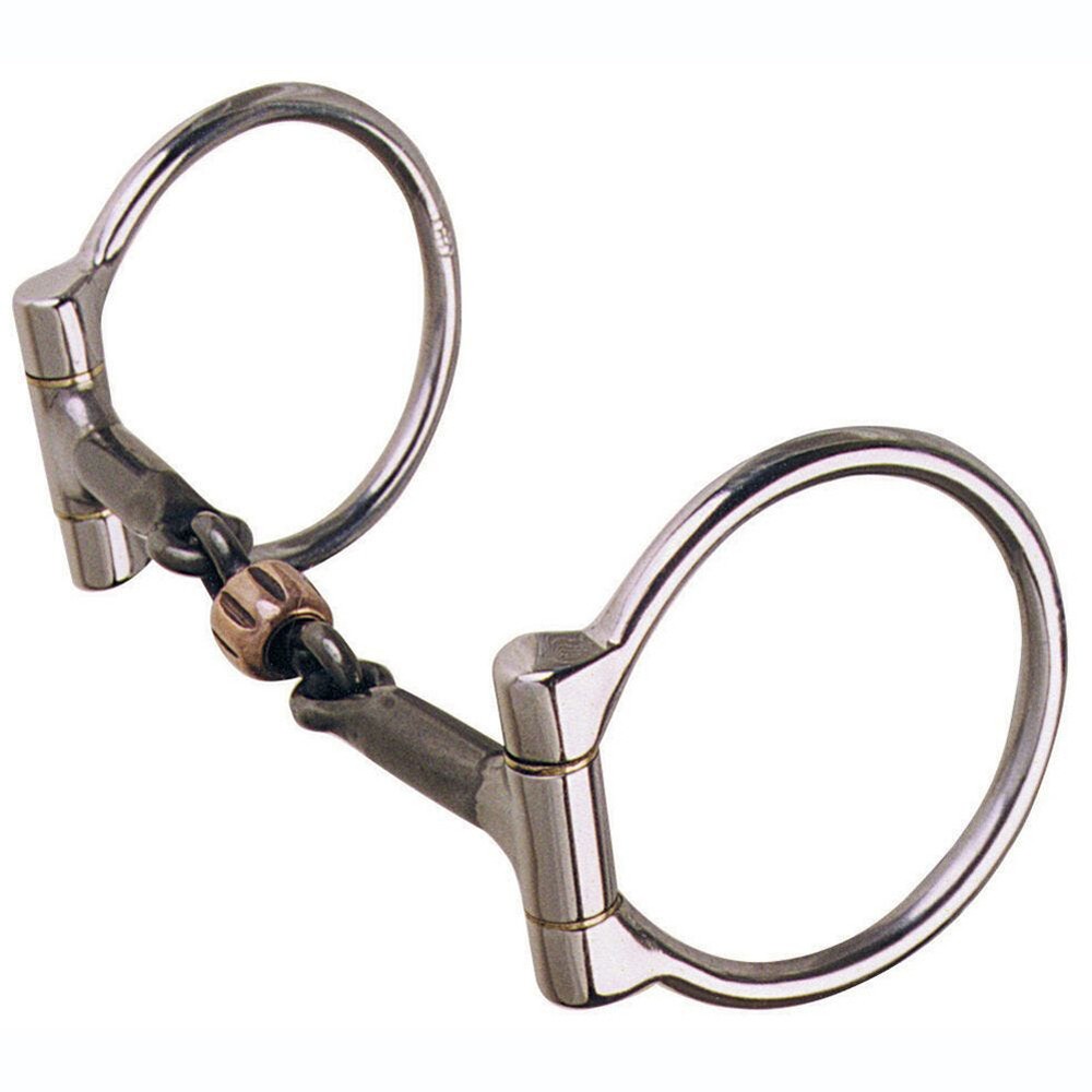 REINSMAN Golden Glide Trail Dee Snaffle Bit, Stage A (252)