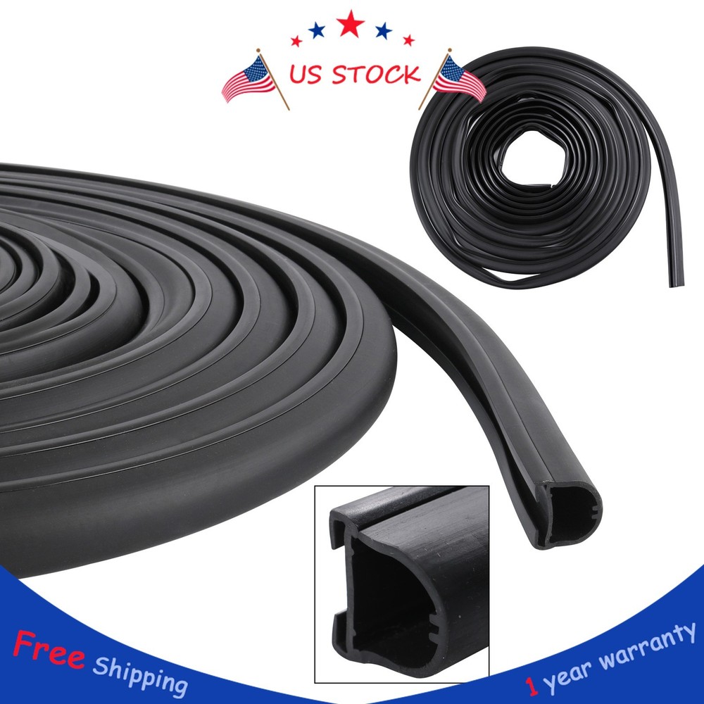 Rubber Black 018 312 EKD for 1″ X 15/16″ X 35' D Seal RV Slide Out System