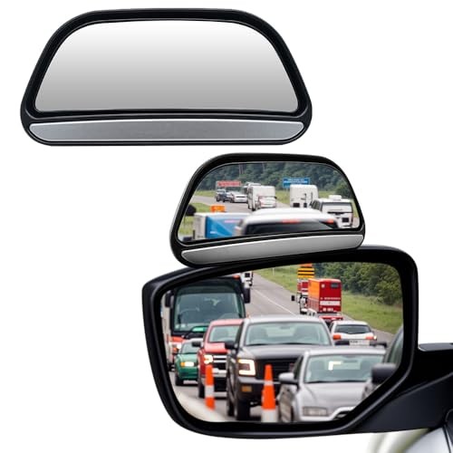 Blind Spot Mirror 2 Pack Car Side Mirror Blindspot Adjustable Car Auxiliary