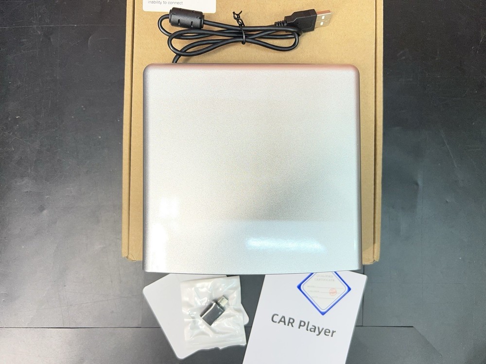 USB External Car CD Player SX-3200B In-Dash Slot Loader CarPlay Android