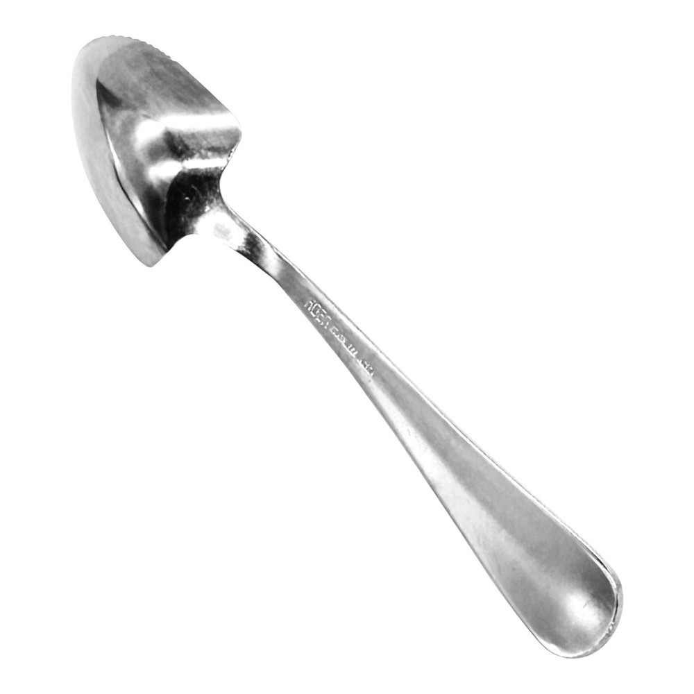 Unknown MFG Silver HOAN Tipped End Glossy Flatware Fruit/Orange/Grapefruit Spoon