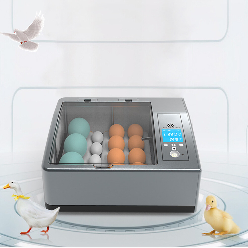 ✅16 Eggs Egg Incubator for Hatching Egg Full Automatic Turning Duck Chicken Egg
