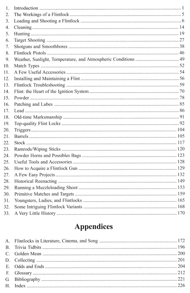 Flintlocks: A Practical Guide for Their Use and Appreciation, Updated Edition