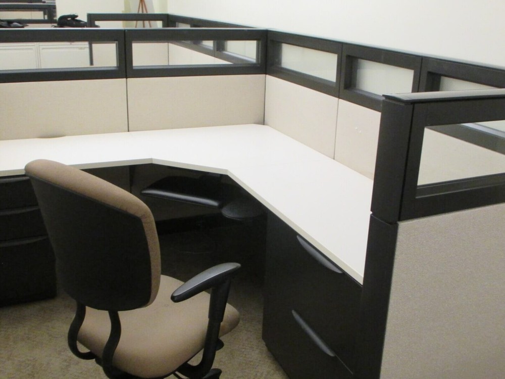 Haworth Premise 6x6 Used Office Cubicles