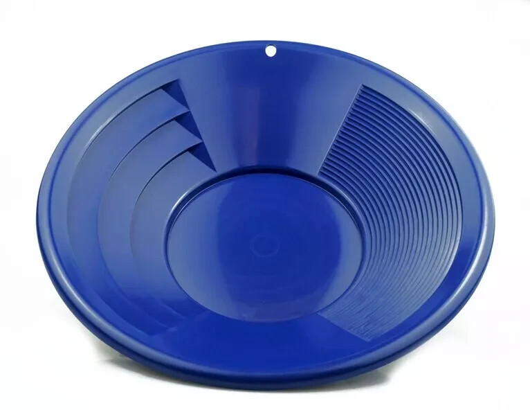 BLUE 14" PANNING GOLD PAN