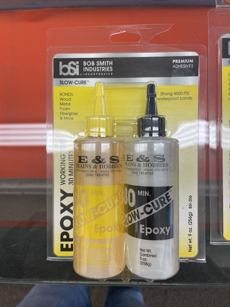 Bob Smith 30 Min Cure Epoxy BSI-206 (Combined: 9oz) •