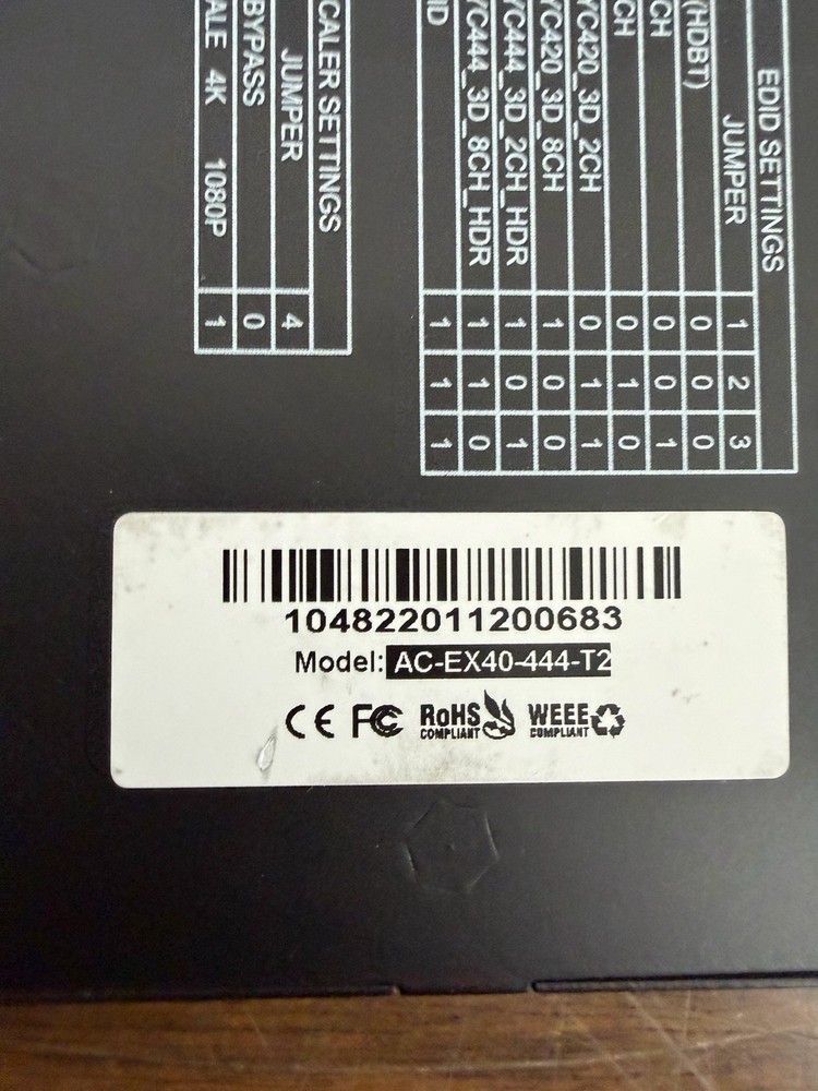 AV Pro edge AC-EX40-444-T2 Transmitter and Receiver