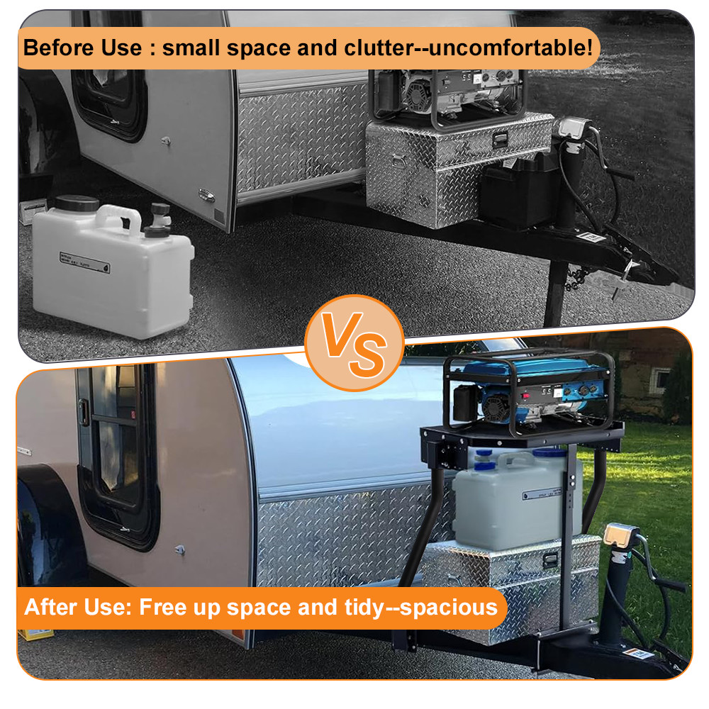 350 lbs Capacity CC-255 Trailer Tray For Adjustable "A" Frame Trailers Durable