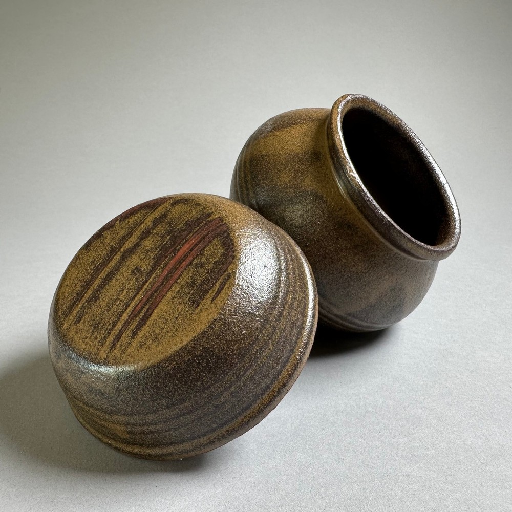 Korean Earthenware Onggi Handmade Ceramic Fermentation Storage Vessel Kimchi S
