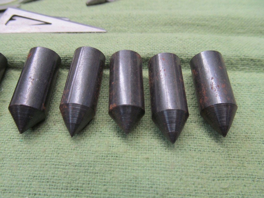 Group of Archery Bow Making Items - Tips - Nocks - Broadheads