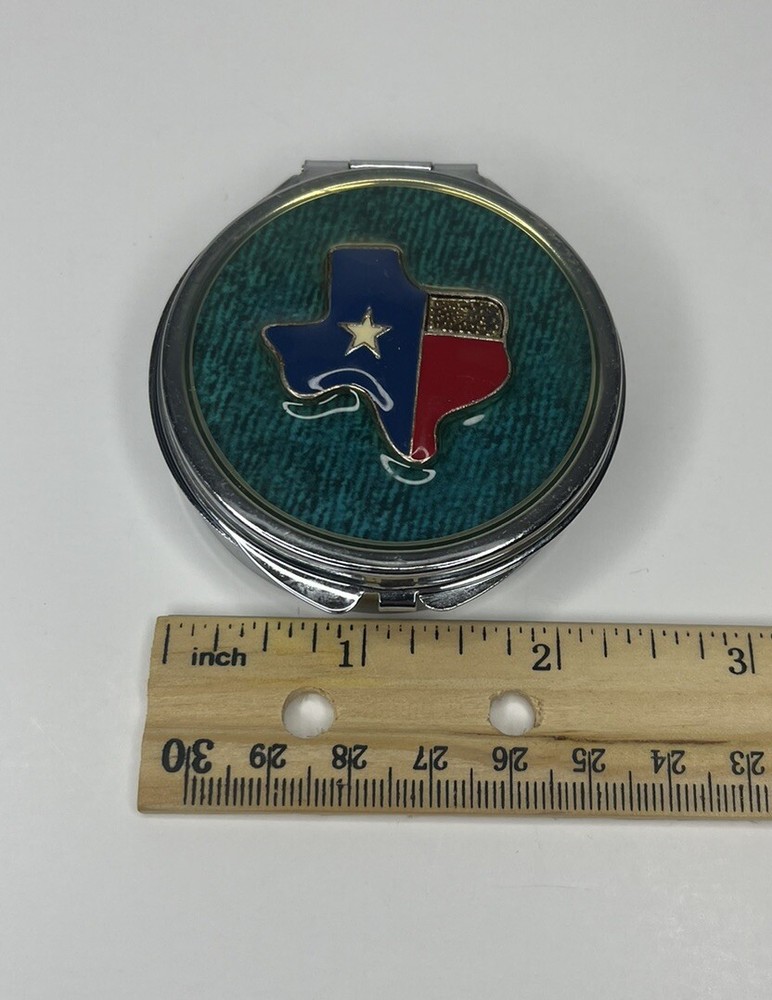 Texas State Trinket - Pill Box - Stainless Steel