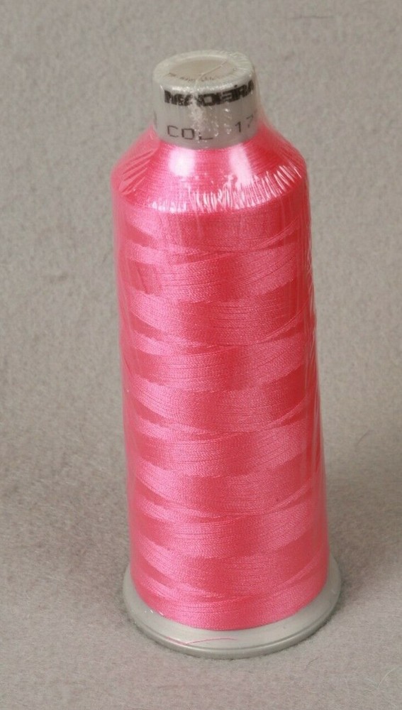 Madeira NEW Polyester Polyneon Embroidery Thread PINK 1721 5000m Cone