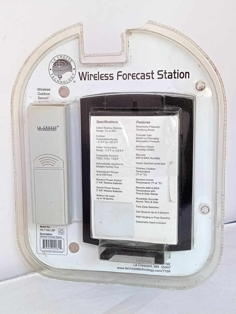 La Crosse Technology Wireless Forecast Station, New in Package