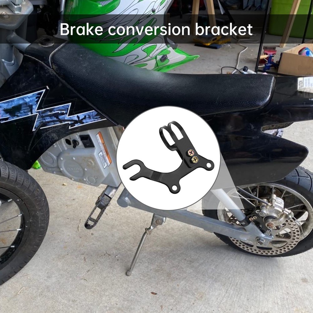 2x Bicycle Disc Brake Modification Bracket Frame Adapter Disc Brake Mount Holder