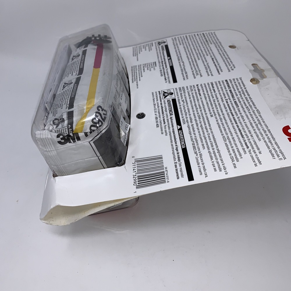 3M Medium Respirator Drop Down Half Face 62023DHA1 Use before 01-2026 Open Pack