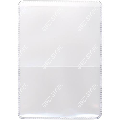 Auto Insurance Registration  ID Card Holders Clear-Plastic Front Double Pocket