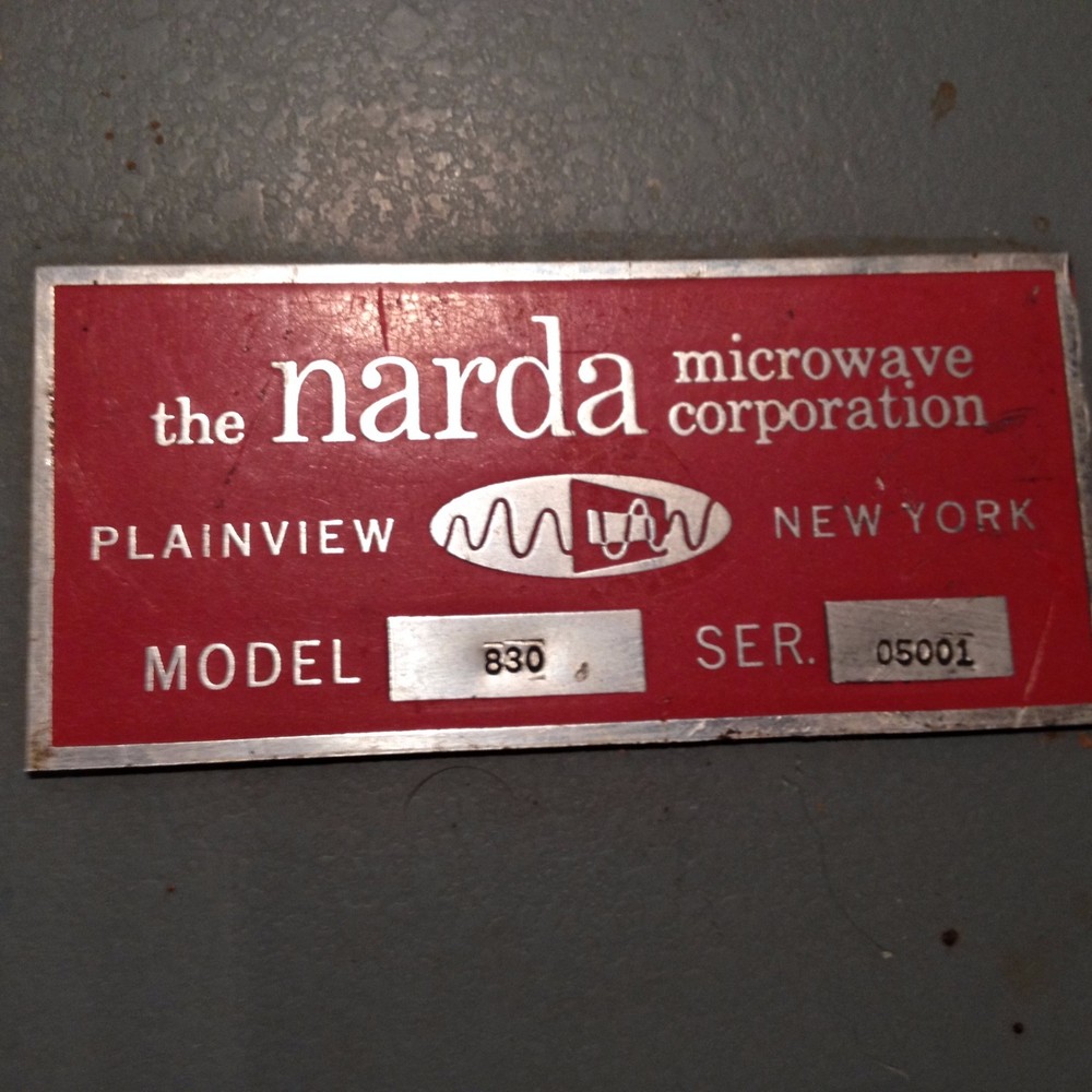 Narda Model 830 Echo Box