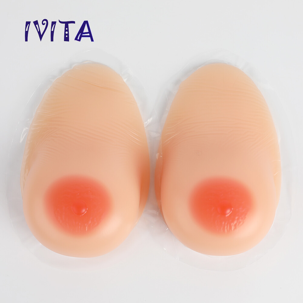 A-EE Cup Teardrop Self-adhesive Silicone Breast Forms False Boobs Bra Enhancers