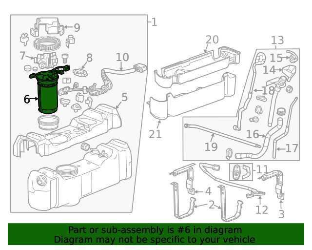 Genuine GM Pump 84412929
