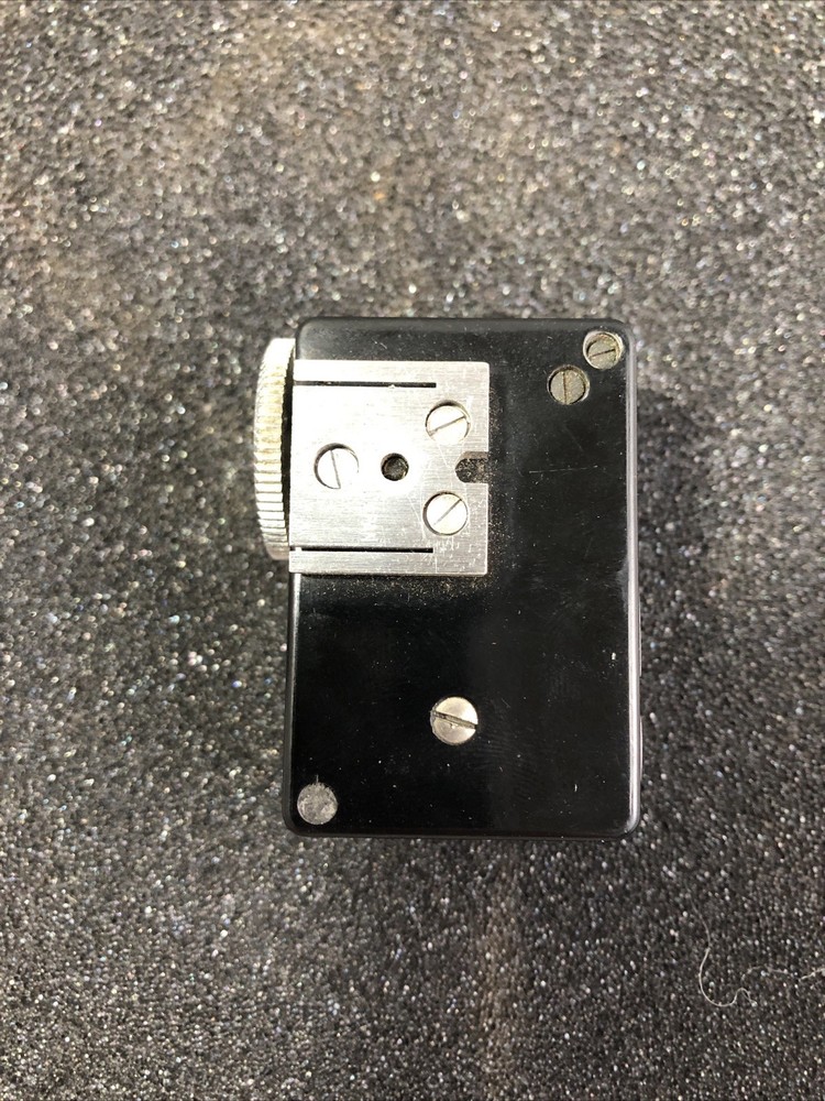 Vintage Tower Light Meter with Leather Case