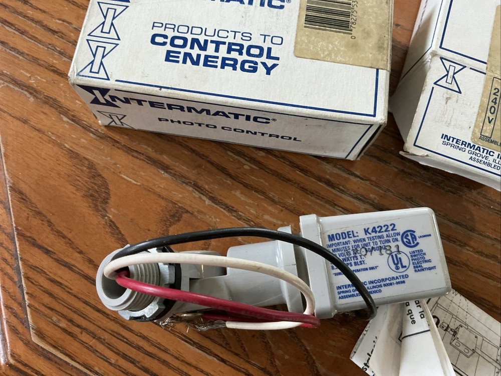 Intermatic Photoelectric Switch K4222