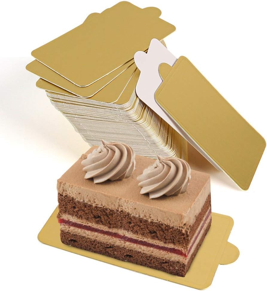 Triangle Cake Bases, Mini Cake Board Mousse Cake Cardboards Dert