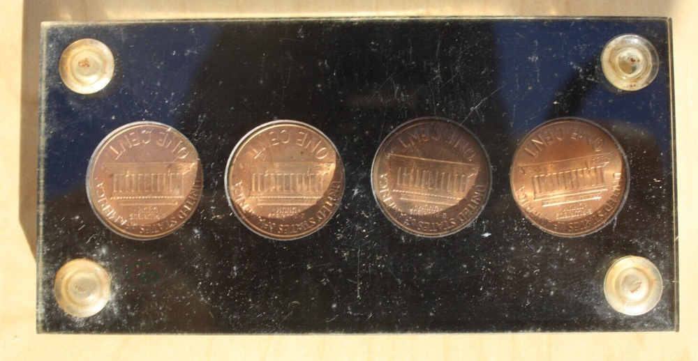 1960 US Pennies Large and Small Dates Uncirculated