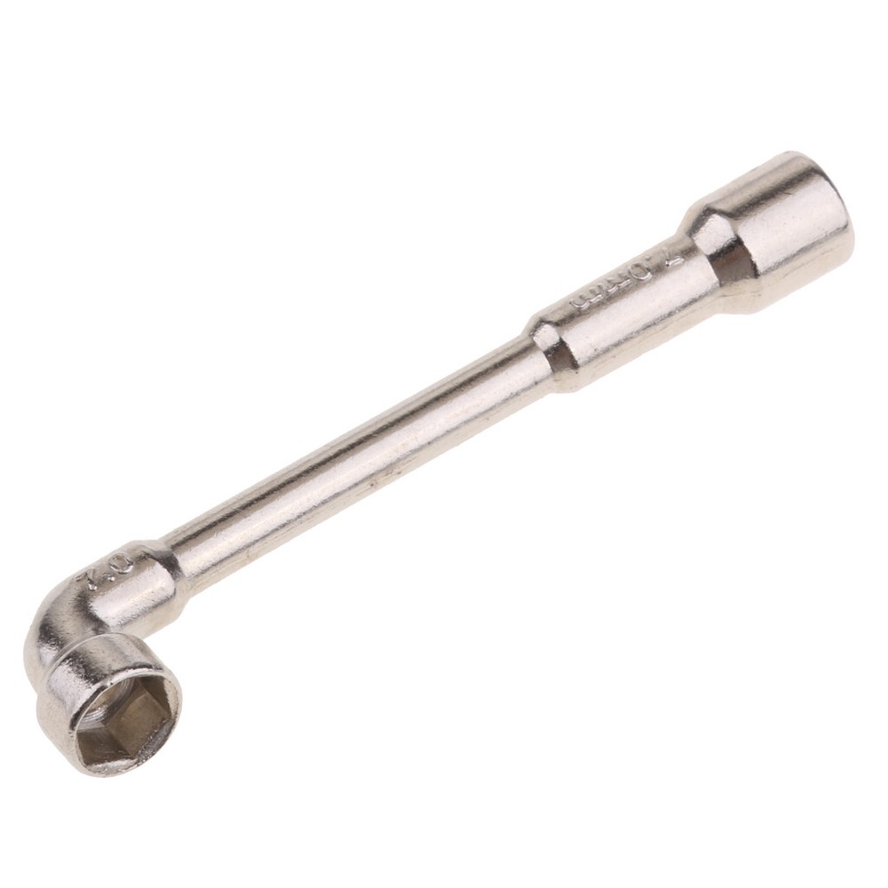 Angled Socket Wrench / Spanner with Thru Hole Metric 7mm