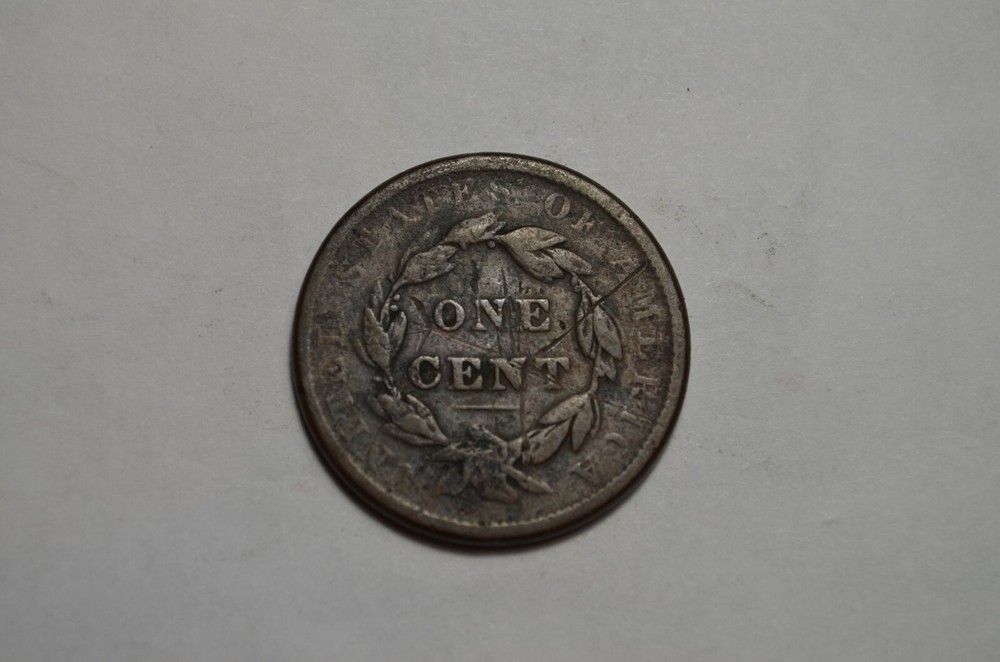 1838 LARGE CENT STRONG DETAILS SOLID OLD COIN #2NM