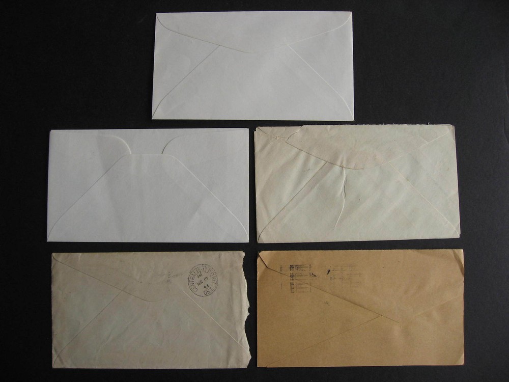 CANADA 5 interesting covers: Perfin, OHMS etc, well worth checking them out!