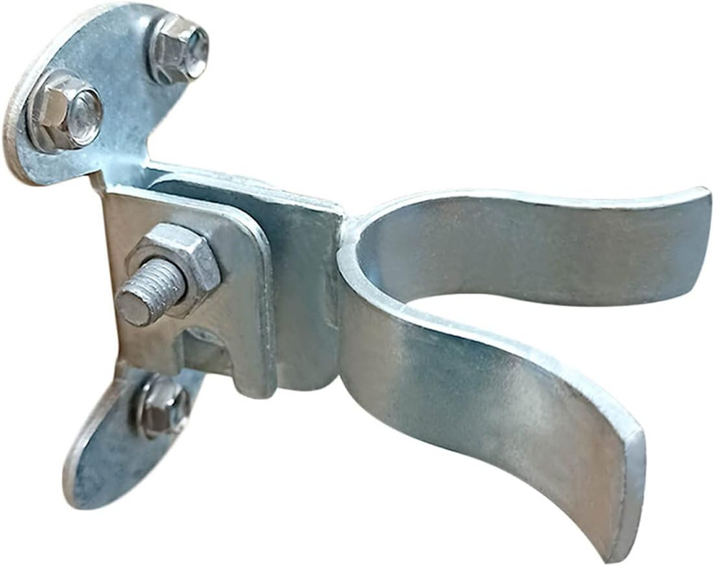 1-3/8" Flat Back Wall Mount Fork Gate Latch - Gate Latch Hardware with Screws or