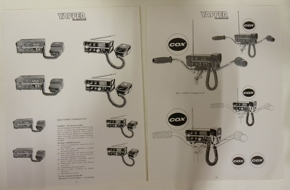 RARE Cox 1978 Cut & Paste Line & Screen Photo Ready Artwork Repro Catalog