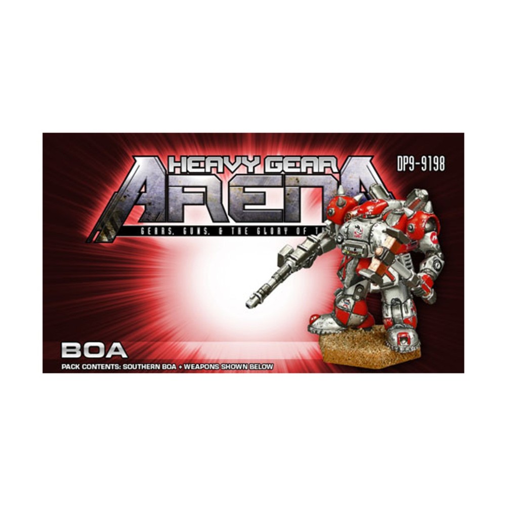 DP9 Heavy Gear Arena Boa Pack Pack New