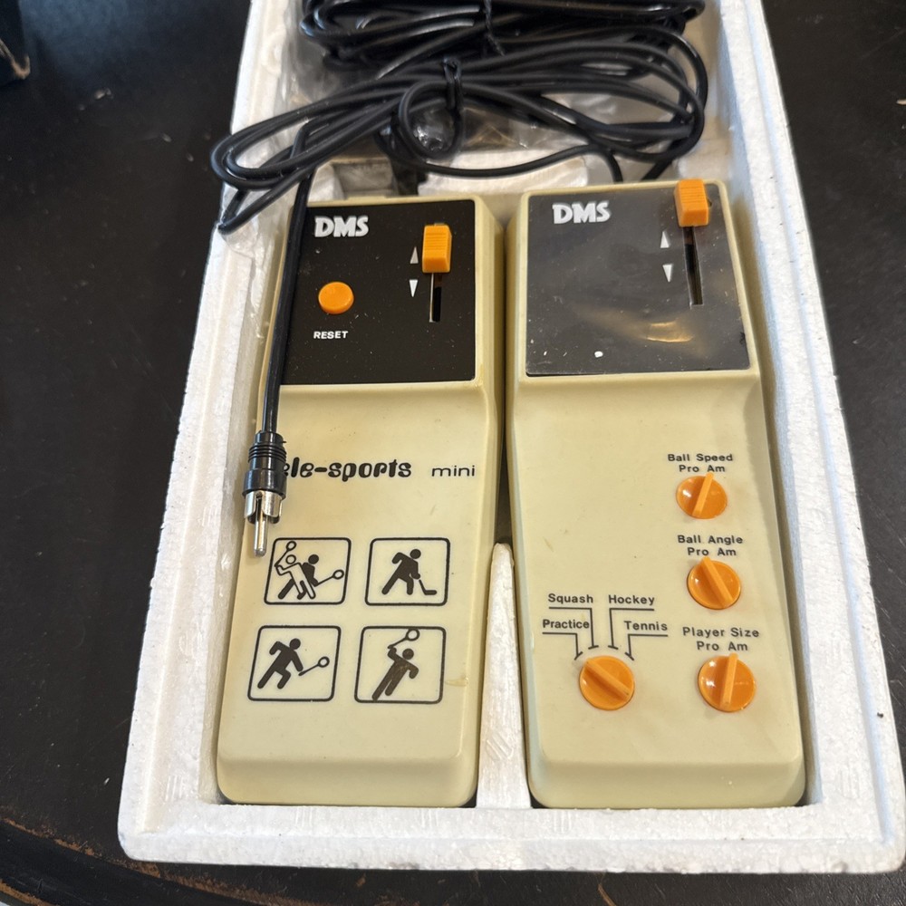 DMS TELE-Action Mini TV Game 1983 electronic action games Untested