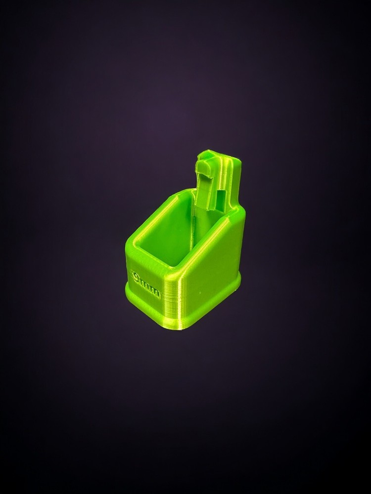 Springfield Hellcat PRO 9mm Speedloader Lime Green Speed Loader Mag Loader