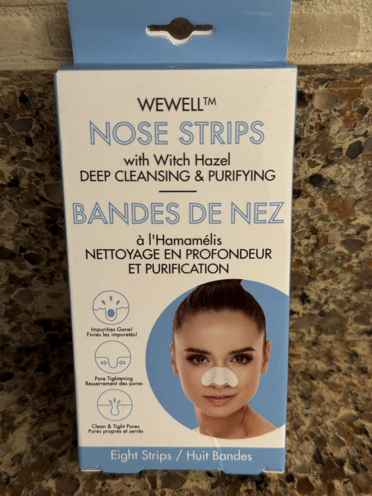 Wewell Nose Strips with Witch Hazel - Deep Cleansing & Purifying NEW