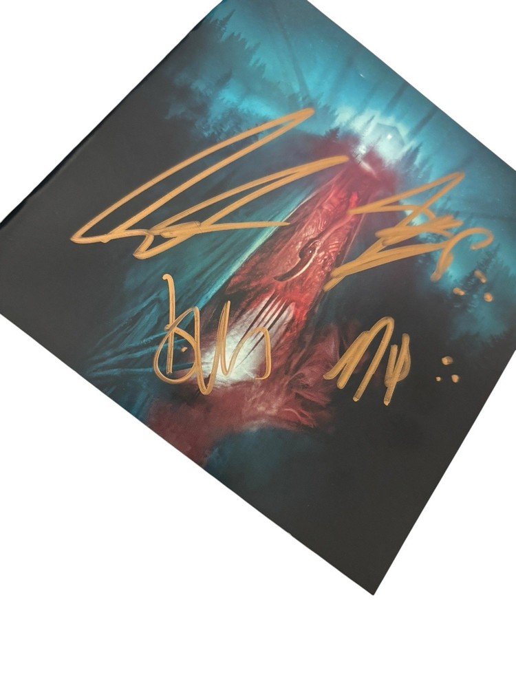 PERIPHERY SIGNED AUTOGRAPH x4 JUGGERNAUT: OMEGA FRAMED CD SPENCER +3 JSA COA