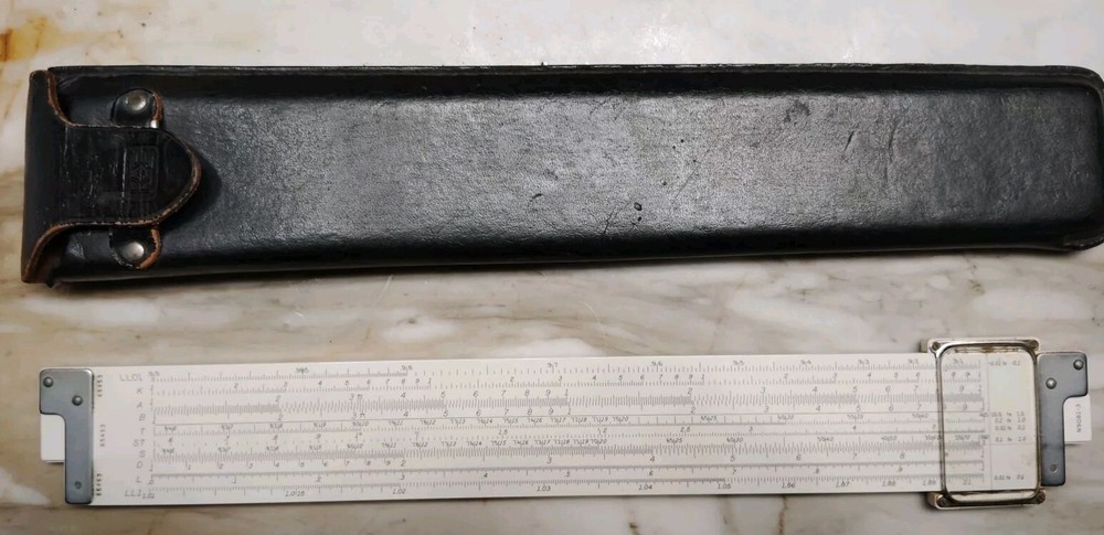 VINTAGE  K & E DORIC SLIDE  RULE SCALE N9081-3