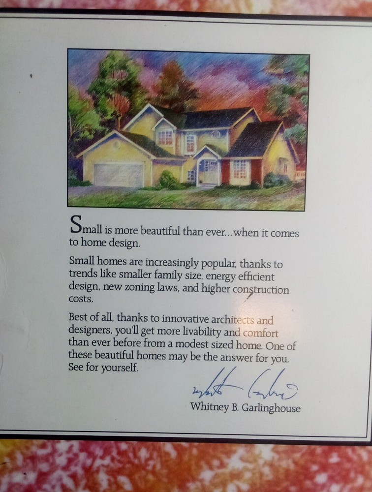 Garling House Small Home Plans