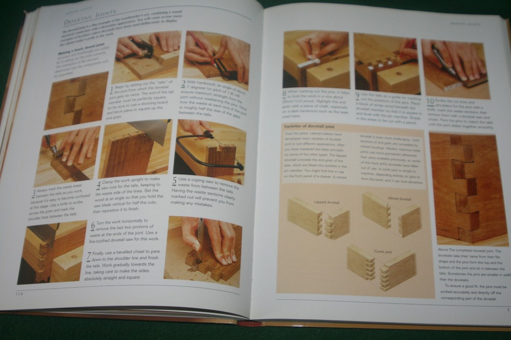 The Practical Woodworker Stephen Corbett Step-by-Step Guide Woodworking Inv#HK86