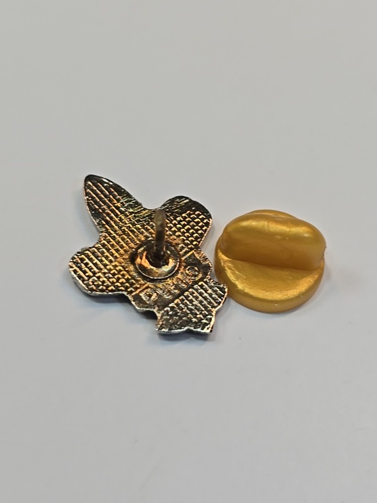 Fluer de Lis Blue Color Lapel Pin