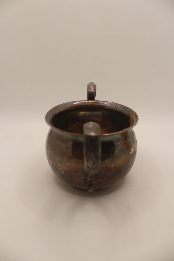 Victorian Silver Plate Sugar Bowl