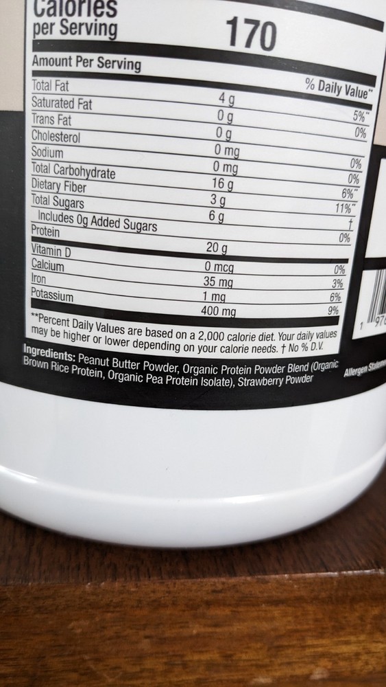 Pegasus protein Tub 30.7 Oz.