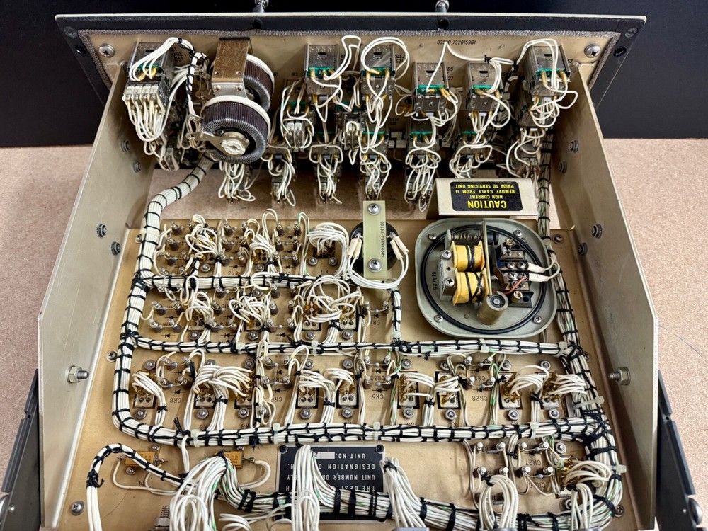 Vintage Naval Sonar Control Panel Indicator for AN/SQR-19 Unit #2