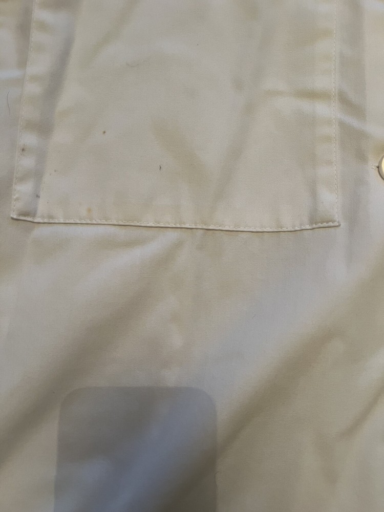 Women’s White Lab Coat Size 10 Button