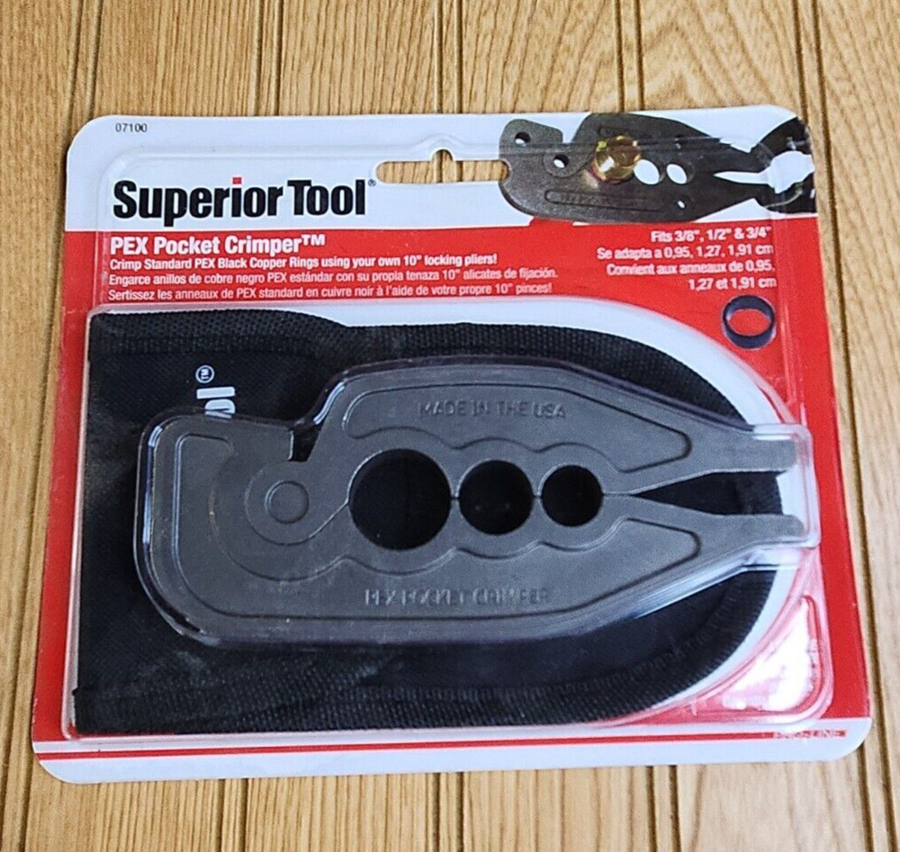 Superior Tool 07100 Pex Pocket Crimper