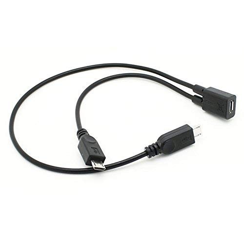 chenyang Micro USB 1 to 2 Y Splitter Cable,Micro 1 2 micro usb 1 2