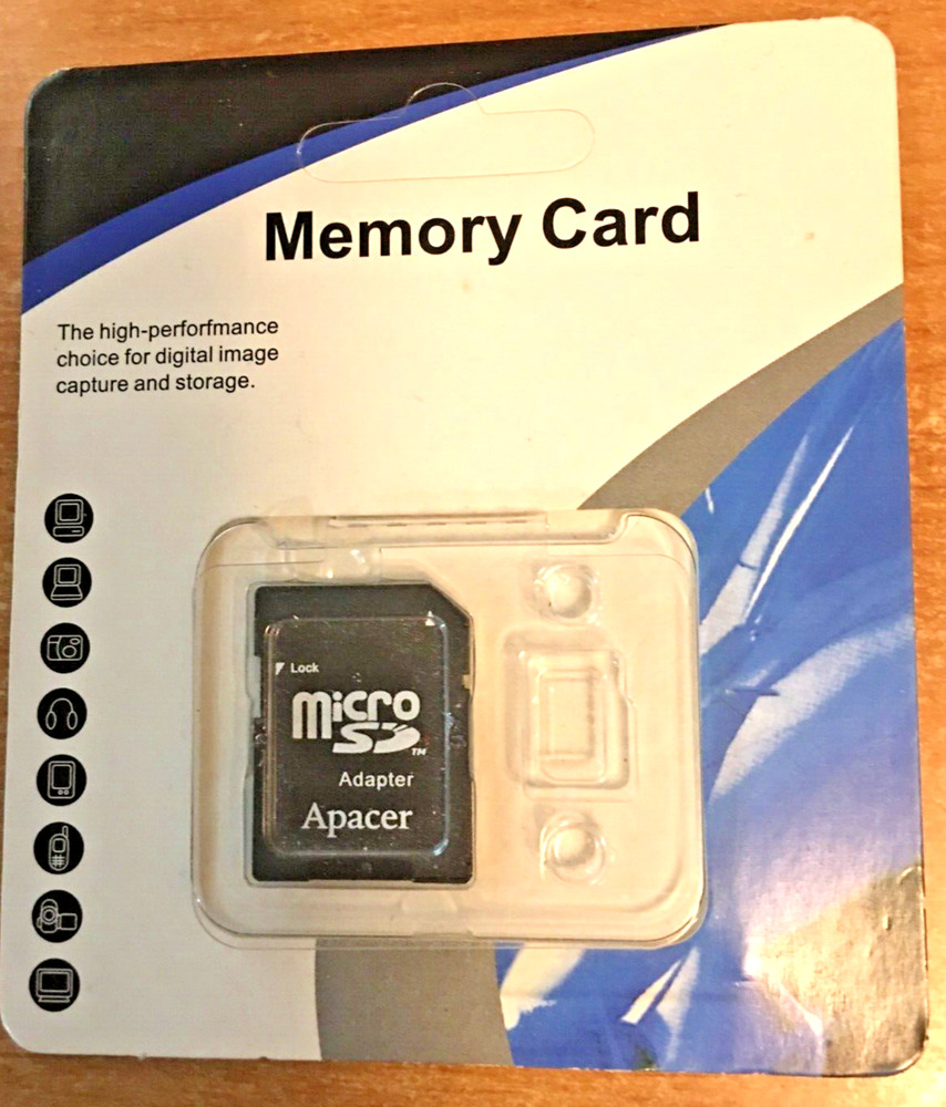 CLEARANCE *Lock Micro SD™ Apacer MEMORY Card ( Windows® / Mac OS )