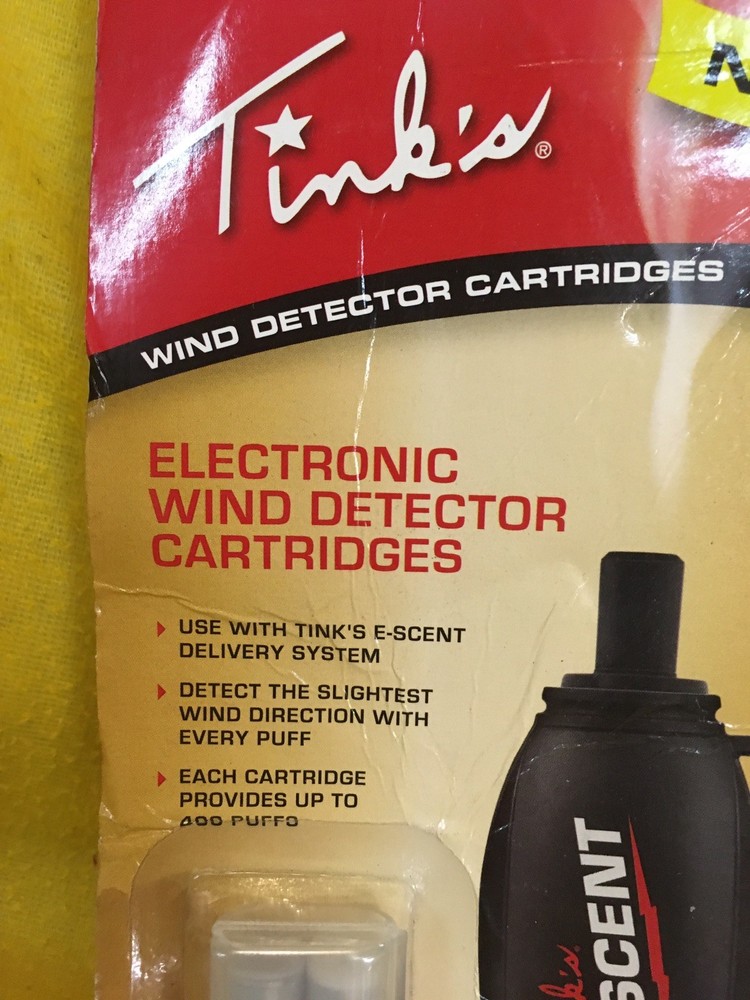 Electronic Wind Detector Cartridges For E-Scent By Tink’s