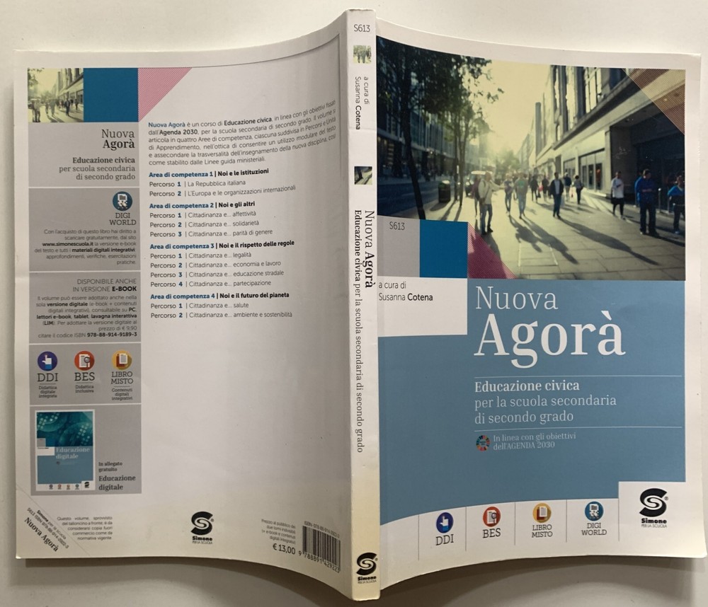 NEW AGORà CIVIC EDUCATION SIMONE FOR SCHOOL